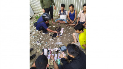 Polrestabes Medan Gerebek Kampung Narkoba Kawasan Jermal 15, Berhasil Tangkap Bandar yang Sembunyi di Dalam Rumah