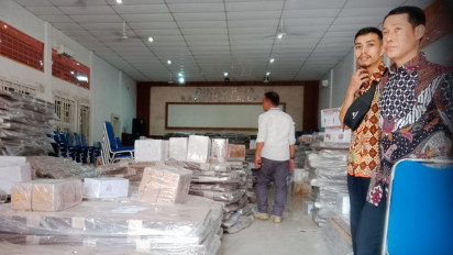 Logistik Pilkades Langkat Mulai Didistribusikan