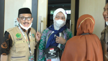 Jemaah Haji Termuda Makassar Berangkat Gantikan Almarhum Ibunya