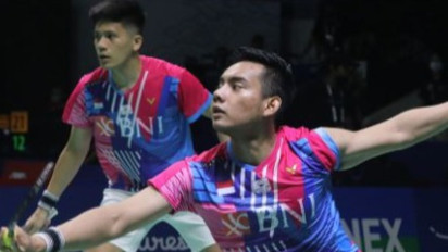 Pramudya/Yeremia ke Perempat Final Indonesia Open 2022 Usai Kalahkan Juara Olimpiade Tokyo
