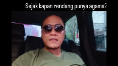 Menanggapi Polemik Rendang Babi, Gus Miftah: Sejak Kapan Rendang Punya Agama?