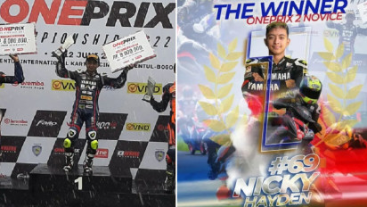 Nicky Hayden, Sejak Remaja Rajai Sirkuit Sentul dan Oneprix