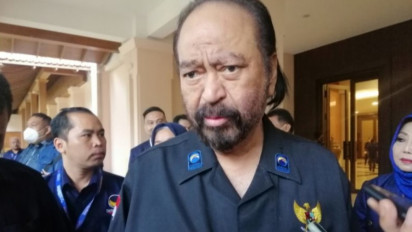Nama Anies Baswedan dan Ganjar Pranowo Muncul di Rakernas NasDem, Surya Paloh: Belum Tentu Dipilih