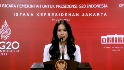 Presidensi G20 Indonesia, Maudy Ayunda Ajak Generasi Muda Ambil Peran Selamatkan Bumi 