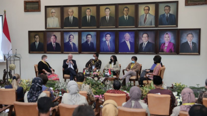 Kunjungi UGM, Presiden Jerman Bicarakan Krisis Pangan
