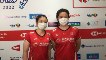 Ganda Putri Nomor Satu Dunia Gagal Melaju ke Semifinal Indonesia Open 2022