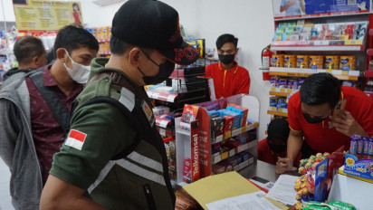 Satpol PP Sleman Segel Minimarket Langgar Aturan, 33 Lainnya Menyusul