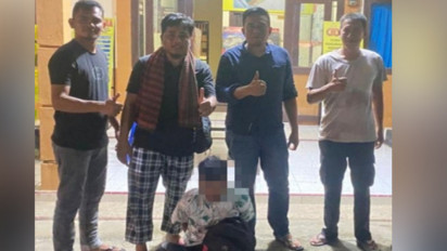 Pengemis Gadungan Ditangkap Polisi Saat Asik Pesta di Pinggir Pantai