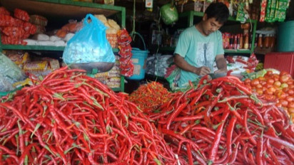 Jelang Idul Adha, Harga Cabai di Pasar Tradisional Mamuju Melambung Tinggi