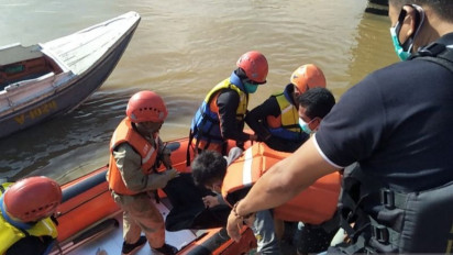 Jasad Remaja yang Tenggelam di Sungai Musi Ditemukan