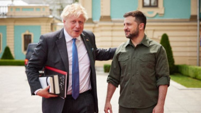 Ukraina Bakal Dapat Bantuan Program Pelatihan Militer dari Inggris Ungkap PM Boris Johnson