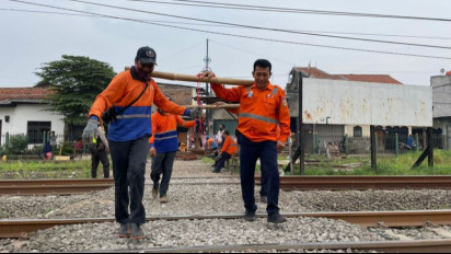 PT. KAI Daop 1 Jakarta Tutup Enam Perlintasan Liar