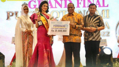 Selamat! Gresita Siahaan Asal Kabupaten Tapanuli Utara, Terpilih Jadi Putri Otonomi Indonesia 2022