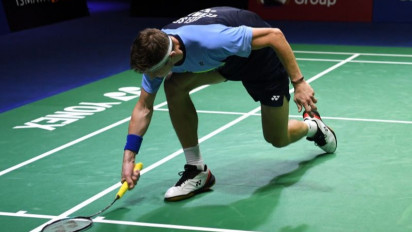 Andalan Denmark Viktor Axelsen Juara Tunggal Putra Indonesia Open 2022 Usai Duel 38 Menit Melawan Wakil China Zhao Jun Peng