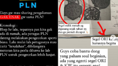 Viral Pelanggan PLN Dituduh Palsukan Meteran dan Didenda Rp68 juta, Netizen 'Colek' Erick Thohir hingga Ahok