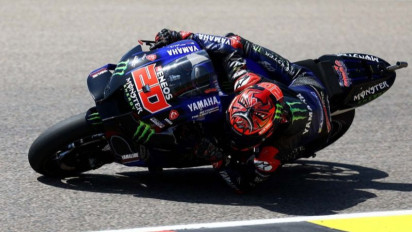 Pebalap Yamaha Fabio Quartararo Juara MotoGP Jerman