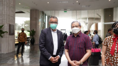 Direktur Jenderal WHO Thedros Adanom Sudah Berada di Yogyakarta Hadiri Pertemuan Pertama Menteri Kesehatan G20