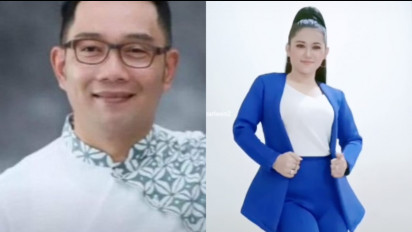Bikin Ngakak! Tiara Marleen Ngaku Punya Hubungan Keluarga dengan Ridwan Kamil, Begini Jawaban Kocak Ridwan Kamil