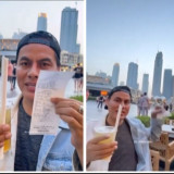 Viral! Pria ini Pamerkan Struk Harga Es Teh di Dubai, Bikin Netizen Melongo