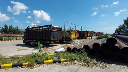 Cuaca Buruk, Ratusan Sapi yang Diangkut Tujuan Jakarta, Terpaksa Dibongkar Muat di Situbondo