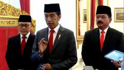 Kocak! Presiden Jokowi Lupa Sapa Kedua Menteri Barunya Pada Sidang Kabinet Paripurna