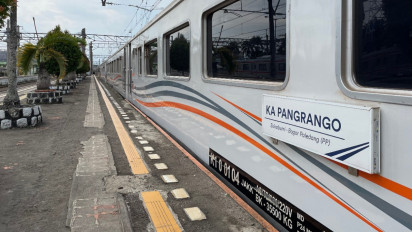 Longsor di Cibadak, 2 Perjalanan KA Pangrango lintas Bogor-Sukabumi Dibatalkan