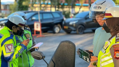 Sepekan Berjalan, Jumlah Pelanggar Operasi Patuh Pallawa 2022 di Makassar Capai 5.447