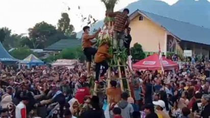 Warga di Bolaang Mongondow Timur Gelar Acara Adat Sebagai Ucapan Syukur Panen Melimpah