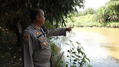 Gegara Kail Tersangkut, Seorang Warga Hilang Hanyut Terbawa Arus Sungai Bondoyudo