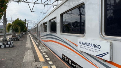 Longsor Selesai Dibenahi, KA Pangrango Bogor-Sukabumi Beroperasi Lagi