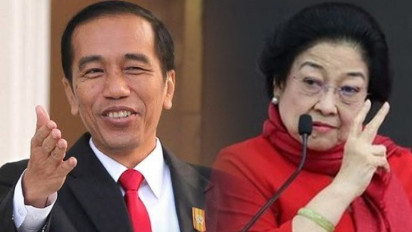 Jokowi Puji Megawati Setinggi Langit, Bilang Ketum PDIP Itu Cantik Meski Sudah 75 Tahun, Ekspresi Megawati Jadi Sorotan