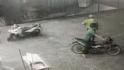 Beli Obat di Mini Market, Sepeda Motor Milik Tenaga Honor di Medan Raib dibawa Kabur