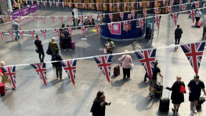 Gegara Sengketa Upah, Puluhan Ribu Buruh Kereta Api Inggris Mogok Kerja