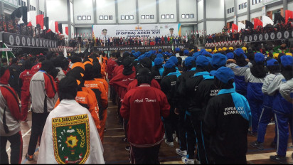 Gubernur Aceh Resmi Buka Pekan Olaharga Pelajar, Warga Diminta Manfaatkan untuk Perbaikan Ekonomi