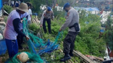Gunakan Jaring Trawl, Tiga Nelayan Asal Rembang Ditangkap di Perairan Pati