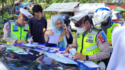 Gelar Operasi Terpusat, Polres Pariaman Menjaring 269 Pelanggaran Lalu Lintas
