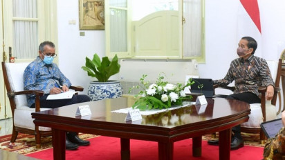 Momen Dirjen WHO Tedros Adhanom Ghebreyesus Puji Jokowi, Sampaikan Pandemi COVID-19 Belum Berakhir
