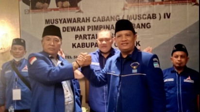 Adu Kuat Calon Ketua DPC Demokrat Gresik. Supriyanto Didukung 9 PAC, Eddy 7 PAC