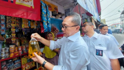 Mendag Zulkifli Hasan Pastikan Harga Minyak Goreng Rp 14.000 dan Stok Aman