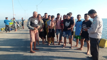 14 ABK Dievakuasi oleh Nelayan, saat KM Fajar Nusantara yang Bertolak dari Surabaya ke Balikpapan, Karam di Pulau Sapudi