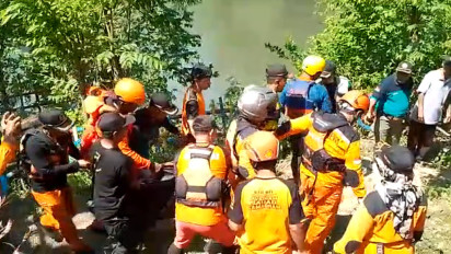 Pelaku Bunuh Diri yang Tenggelam di Sungai Opak Bantul Berhasil Ditemukan