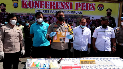 Beli Sabu Tukar Mobil Sedan, Bandar Narkotika Tak Berkutik Dibekuk Polisi Padangsidimpuan