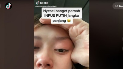 Seorang Wanita Rutin Lakukan Infus Putih yang Justru Membuat Dirinya Terkena Gejala Auto Imun, Kisahnya Viral di Media Sosial