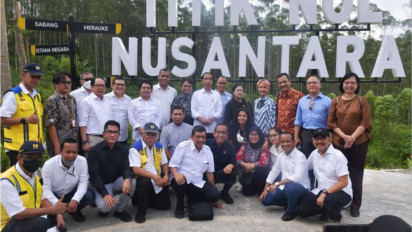 Temani Joko Widodo, Puan Maharani Tegaskan Pembangunan IKN Harus Terlaksana