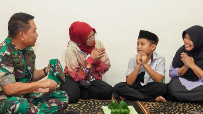 KASAD Jenderal Dudung Berduka! Peltu Saparlan Prajurit TNI AD Meninggal Dunia Saat Latihan Menembak Mortir di Kebumen