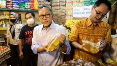 Menteri Perdagangan Zulkifli Hasan Pastikan Minyak Goreng Curah Harga Rp14.000 akan Segera Beredar di Pasaran