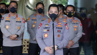 Kapolri Jenderal Pol Listyo Sigit Resmi Bentuk Tim Peneliti Peninjauan Kembali Putusan Sidang Etik AKBP Brotoseno