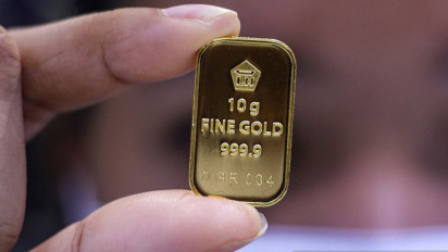 Emas Sedikit Melemah Usai Kesaksian ketua Federal Reserve