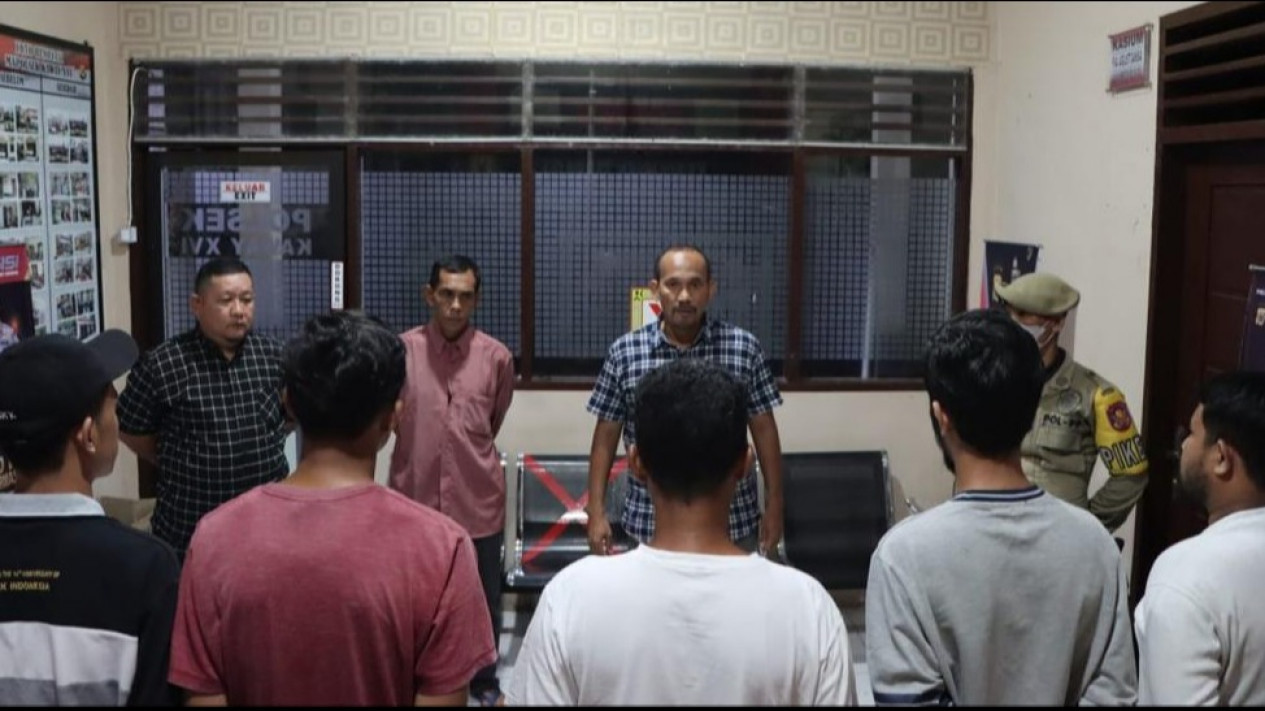 Lagi, Petugas Gabungan Ciduk 8 Pemain Game Judi Online Di Aceh Barat
            - galeri foto