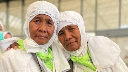 Liputan Haji 2022: Dua Nenek Asal Medan Tiba di Tanah Suci, Berharap Ketika Pulang Dapat Jodoh